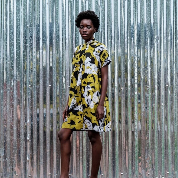 NWOT Osei-Duro Bata Dress Size M in Just Wild